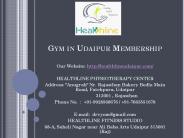 Gym in Udaipur Membership