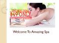 Amazing Spa PowerPoint PPT Presentation