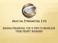 Magna Financial Top-5 Tips to Increase Your Profit Margins PowerPoint PPT Presentation