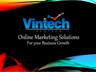 Digital marketing services in Hyderabad |Vintech Infotech|