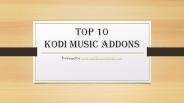 Best Music Kodi Addons