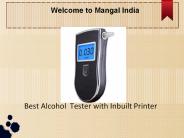 Alcohol  Tester with Inbuilt Printer (2)