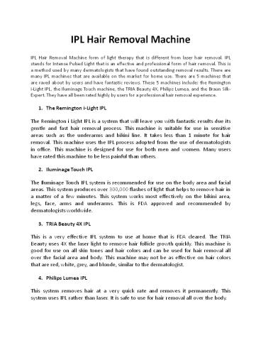 IPL Hair Removal Machine (1)