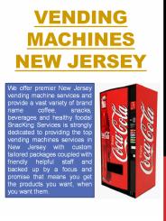 Rent vending machines NJ
