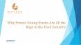Why Private Dining Events Are All the Rage in the Food Industry - Mayura PowerPoint PPT Presentation