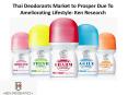 Thai Deodorants Market to Prosper Due To Ameliorating Lifestyle: Ken Research PowerPoint PPT Presentation