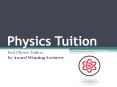 O Level Physics Tuition (1) PowerPoint PPT Presentation