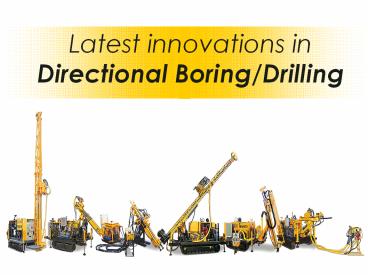 Innovations in the Directional Drilling Technique | We-Bore-It (3)
