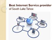 Best Internet Service provider of South Lake Tahoe