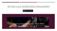 Pay Per Click Advertising Management