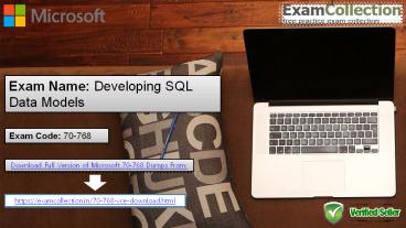 2017 Microsoft 70-768 Dumps | Examcollection.in