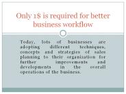 Business Solutions and operational services