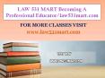 LAW 531 MART Becoming A Professional Educator/law531mart.com PowerPoint PPT Presentation