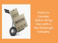Points to Consider Before Hiring Man with a Van Edinburgh Company (1) PowerPoint PPT Presentation