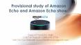 Comparative study of Amazon Echo and Amazon Echo show.