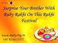 Surprise your brother with ruby rakhi on this rakhi festival PowerPoint PPT Presentation