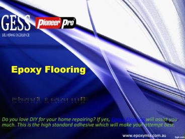 Epoxy Flooring