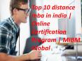 Top 10 distance mba in india {[MIBM GLOBAL]} Online Certification Program PowerPoint PPT Presentation