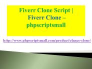 Fiverr Clone Script, Fiverr Clone – phpscriptsmall