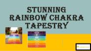 Stunning Rainbow Chakra Tapestry