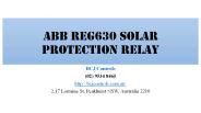 ABB REG630 Solar Protection Relay | Zero Export (1)