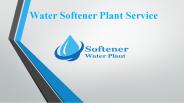 Water Softener Plant