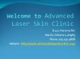 Advanced Laser Skin Clinic Barrie PowerPoint PPT Presentation