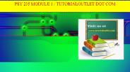 PSY 235 MODULE 1 / TUTORIALOUTLET DOT COM