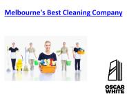 Commercial Cleaning Melbourne - Oscar White