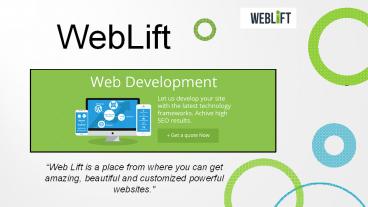 Weblift-website design and development ottawa