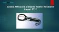 Global MRI Metal Detector Market Research Report 2017 PowerPoint PPT Presentation