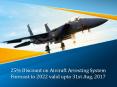 25% Discount on Aircraft Arresting System Forecast to 2022 valid upto 31st Aug, 2017
