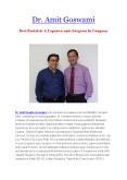 Dr. Amit Goswami - Best Bariatric & Laparoscopic Surgeon in Gurgaon PowerPoint PPT Presentation