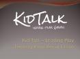 Kid Talk – Leading Play Therapy Provider in Frisco PowerPoint PPT Presentation
