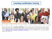 Best Coaching Certification Training in Singapore