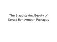 The Breathtaking Beauty of Kerala Honeymoon Packages PowerPoint PPT Presentation