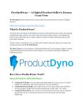 ProductDyno review & ProductDyno $22,600 bonus-discount PowerPoint PPT Presentation