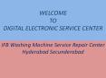 Washing Machine Service Repair Center Hyderabad Secunderabad PowerPoint PPT Presentation