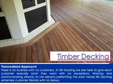 Brisbane Decking