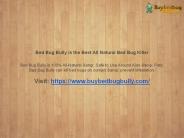 Bed Bug Bully is the Best All Natural Bed Bug Killer