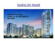 Godrej Air Hoodi Circle