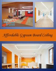 Affordable Gypsum Board Ceiling