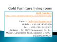 Gold Furniture living room PowerPoint PPT Presentation