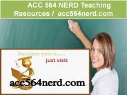ACC 564 NERD Teaching Resources / acc564nerd.com