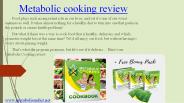 Metabolic cooking Review
