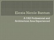 Elexia Bantum - Computer Aided Design, Architectural Drafting (1)
