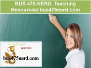 BUS 475 NERD Teaching Resources / bus475nerd.com