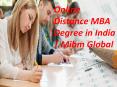 Online Distance MBA Degree in India in Management PowerPoint PPT Presentation