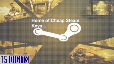 Buy cheap steam keys for games online.
