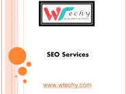 Seo Services - www.wtechy.com